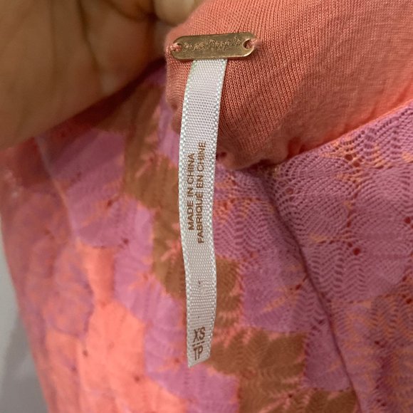 Free People Peach Woven Dress - Picture 5 of 5